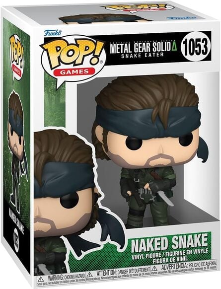 MGS Delta Snake Eater Funko Pops 3