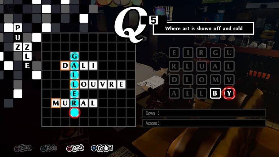 Persona 5 Royal Crossword 5 Answer